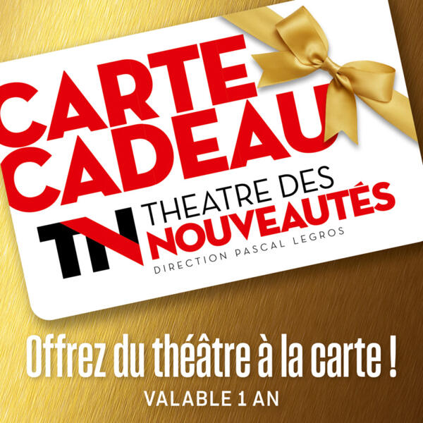 CARTE CADEAU NOUVEAUTÉS DE 40€